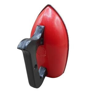 Vintage Playtime Toys Metal Clothes Iron Red Children's Toy Pretend Play 1950s